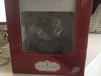 Glass Christmas Decoration