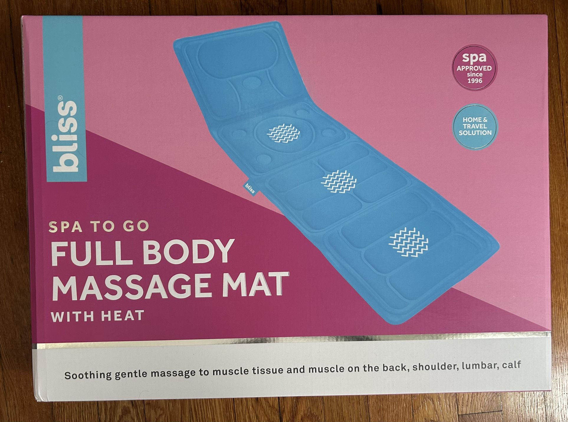 FULL BODY MASSAGE MAT WITH HEAT