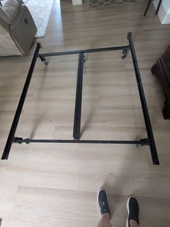Queen bed rail, extra heavy duty