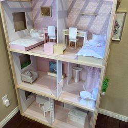 Our Generation Sweet Home Dollhouse (Fits 18”, American Girl) & Furniture w/Extras