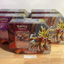 (5) Pokemon Paradox Destinies Tin [Gouging Fire ex] 