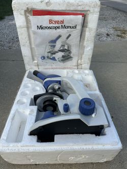 Boreal microscope—never used!!