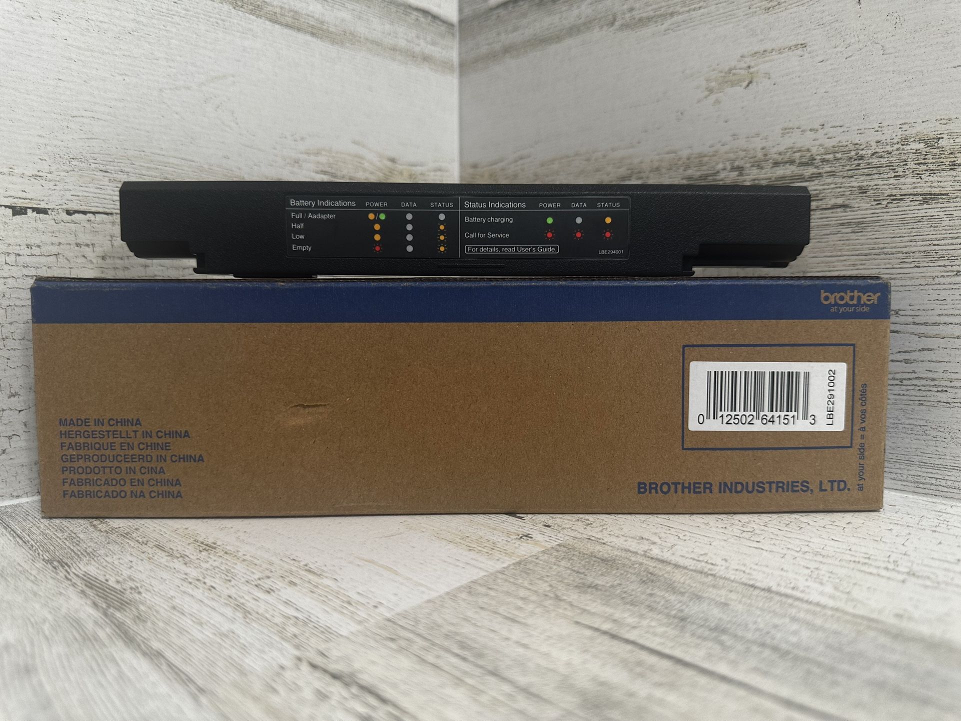 GENUINE Brother Rechargable Lithium-Ion Printer Battery Pack - #PA-BT-002 - BRAND NEW Open Box!!!