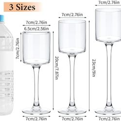 Tall Glass Candle Holder Clear Tea Light Candle Holders Floating Candle Holder for Wedding Party Dining Table Centerpiece Pillar Candles Sett