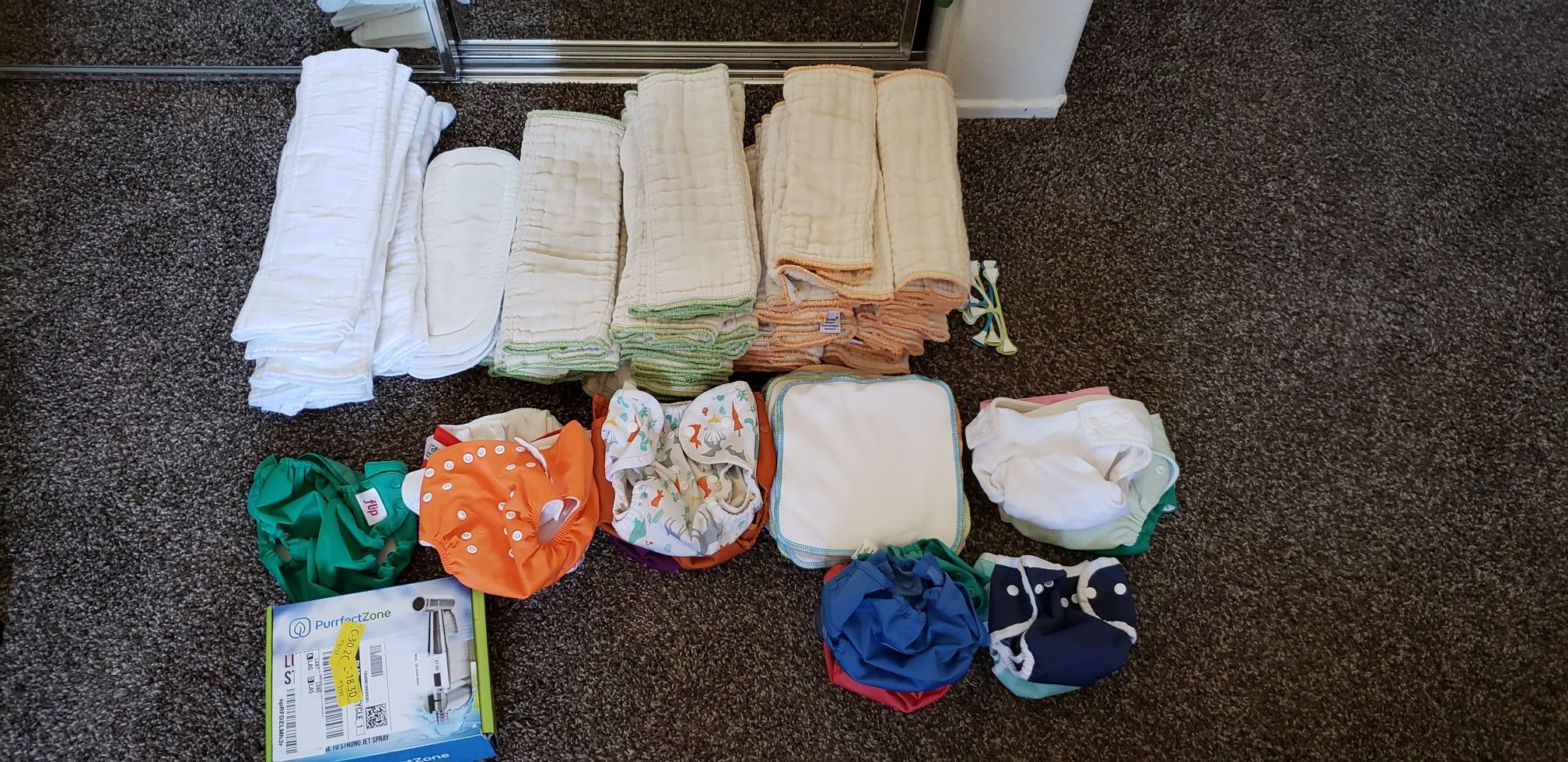 Cloth diapering kit!