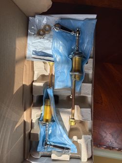 Kohler Plumbing Artifacts Lever Handles Polished Chrome in Box