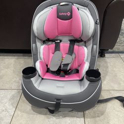 Safety 1st Grow and Go All-in-One Slim Convertible Car Seat, Rear Facing, 5-40 lbs, Forward Facing (30–65 lbs), High Back Booster Seat 40-100 pounds