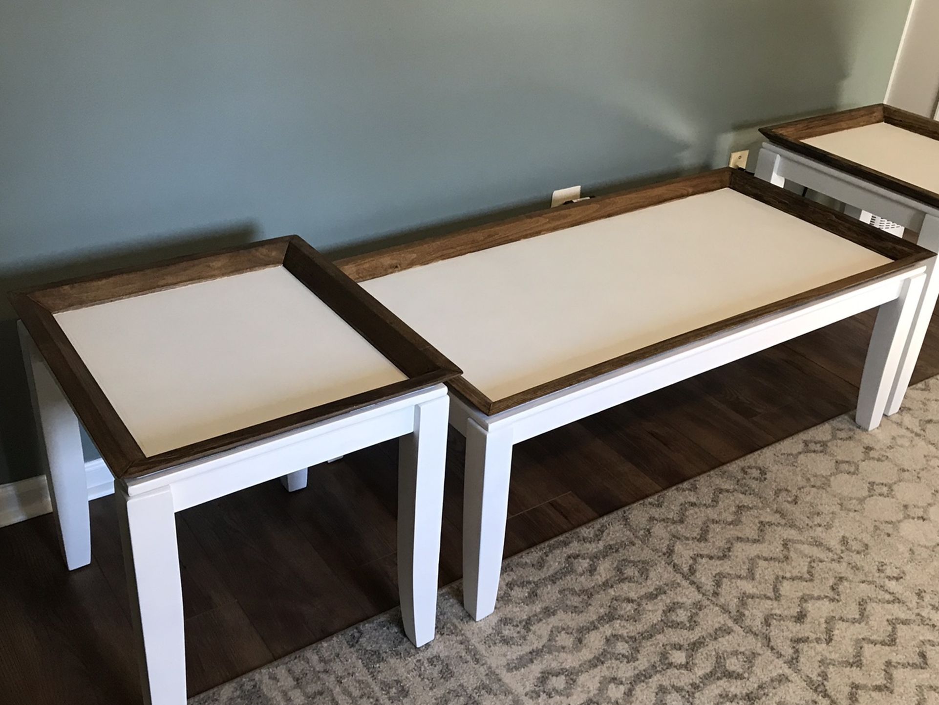 Coffee And Side Table Set (solid Wood)