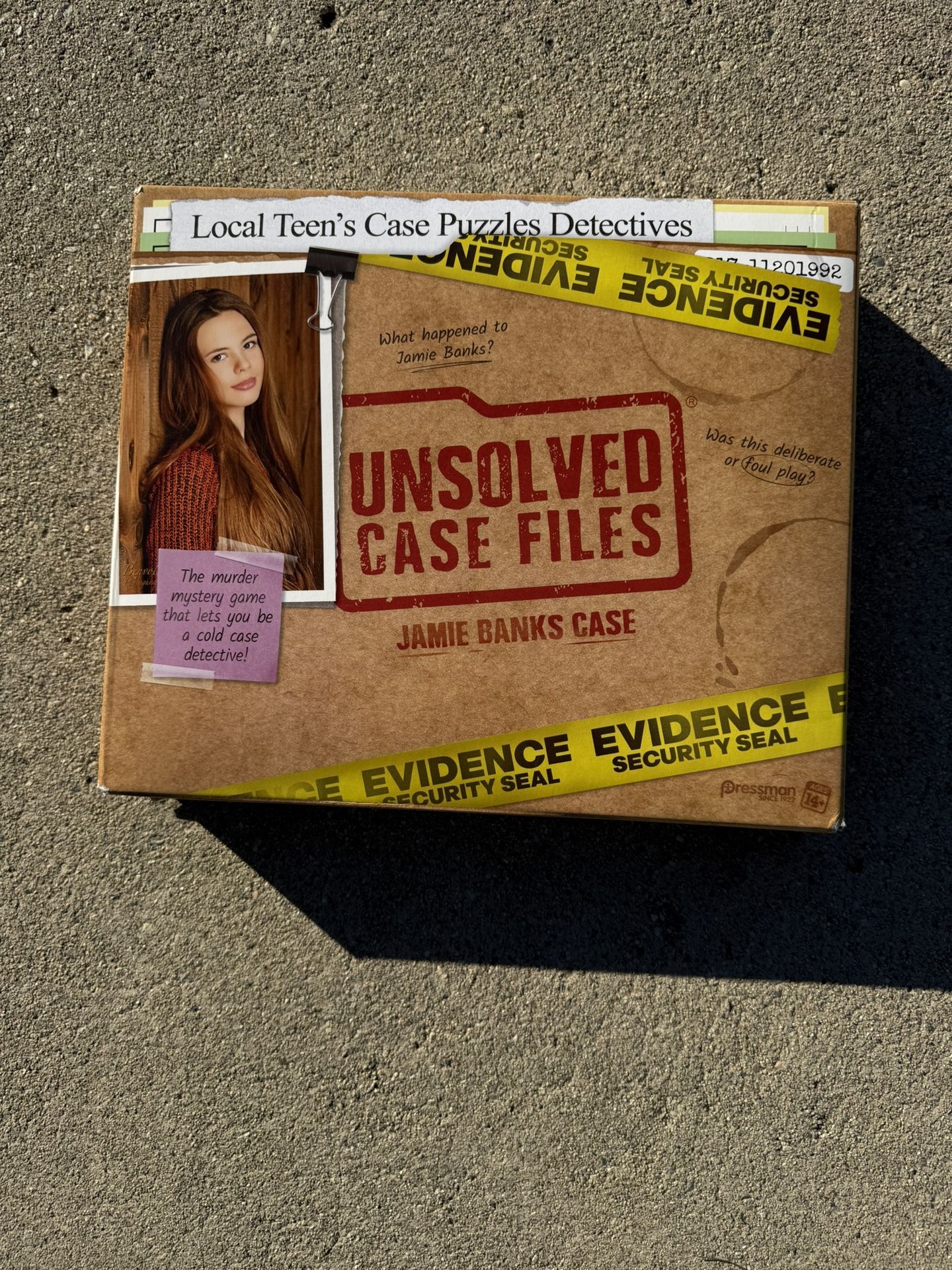 Unsolved Case Files: Jamie Banks Case Murder Mystery Game