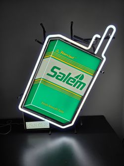 Salem Menthol Vintage Neon Sign