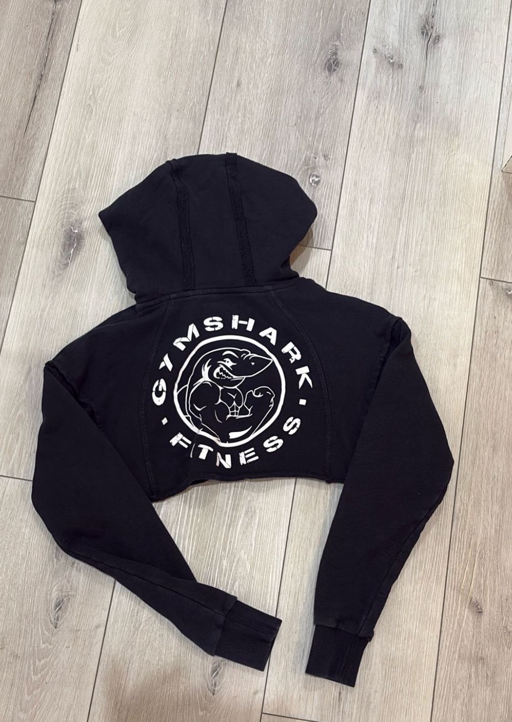 Gymshark Womens Cropped Hoodie