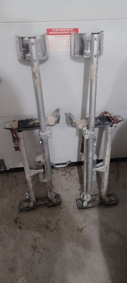 Very Nice Aluminum Sheetrock Stilts