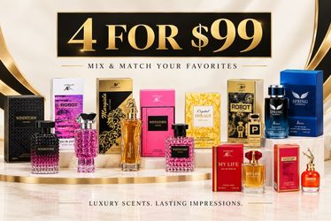 Jinbadi Fragrance Collection – 4 for $99