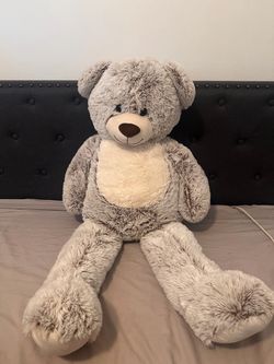 38” Large Soft Plush Teddy Bear – Excellent Condition