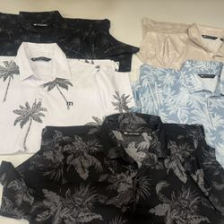 Travis Mathew Polo Golf Shirts Medium Shirts 