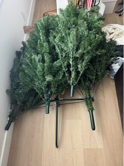 Christmas tree with lights