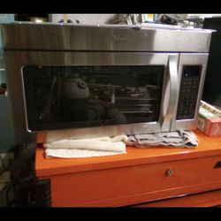 Whirlpool Stove Top Microwave 