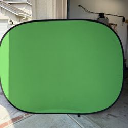 Huge backdrop / Reversible Green Screen 