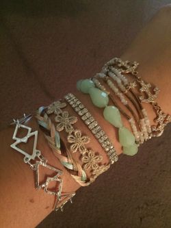 10 bracelets