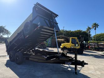 AMP 7x14 Buildable Side Dump Trailer 14k