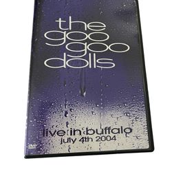 Goo Goo Dolls - Live in Buffalo July 4th, 2004 (DVD, 2004).  With insert.  Excellent Condition. Rating NR B18 