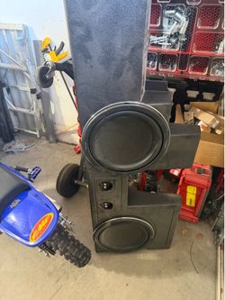 F250/F350 Crew Cab Dual 12” Kenwood Excelon Subwoofer Enclosure – Loaded