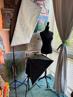 2x Softbox Studio Lighting Kit, 20X28-Inch Softbox Photography Lighting