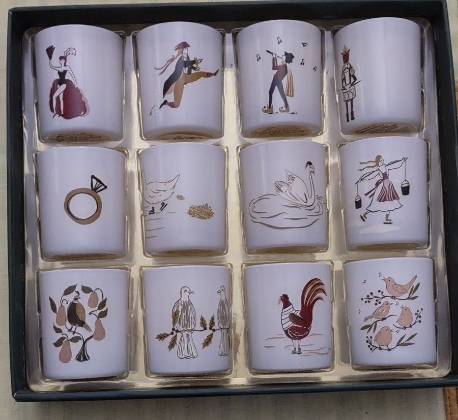 Twelve Days Of Christmas 2 Oz Vanilla Scented Candles