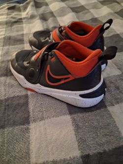 Nike Kids basketball shoes Black and Red