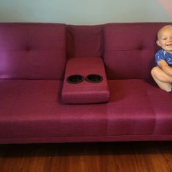 Purple Futon Bed