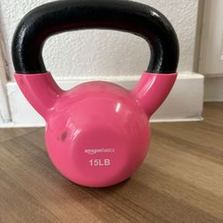 15lb Pink Kettlebell