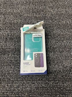 ESR Cloud with HaloLock Magnetic Case iPhone 14 Pro Max Purple Read