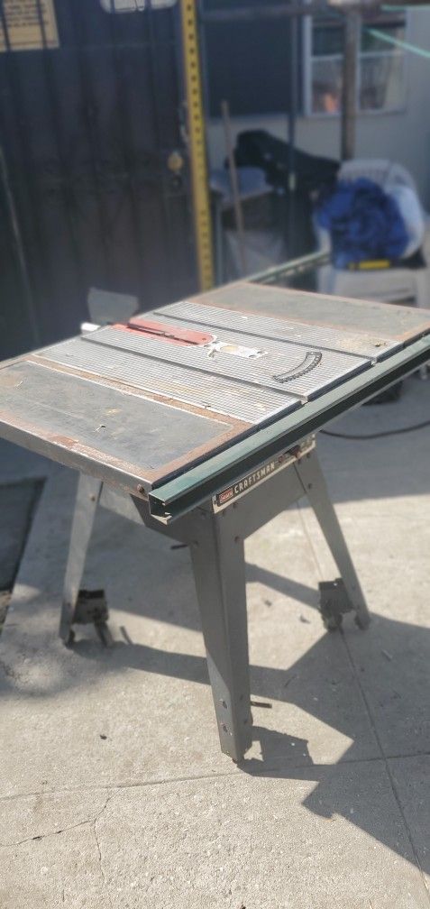 Craftsman 10 Inch Table Saw