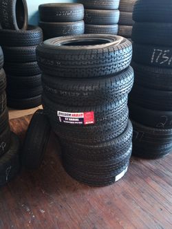 Brand new trailer tires