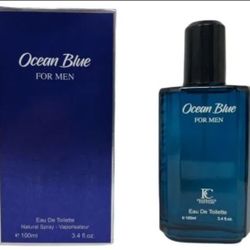 Ocean Blue Perfume Cologne For Men's 3.4 FL OZ.