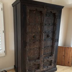 Vintage Armoire Cabnet 