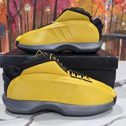 Adidas Crazy 1 Sunshine Kobe Bryant Size 8 Men's Basketball Lakers