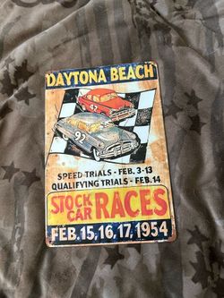 Nice Daytona Beach NASCAR sign