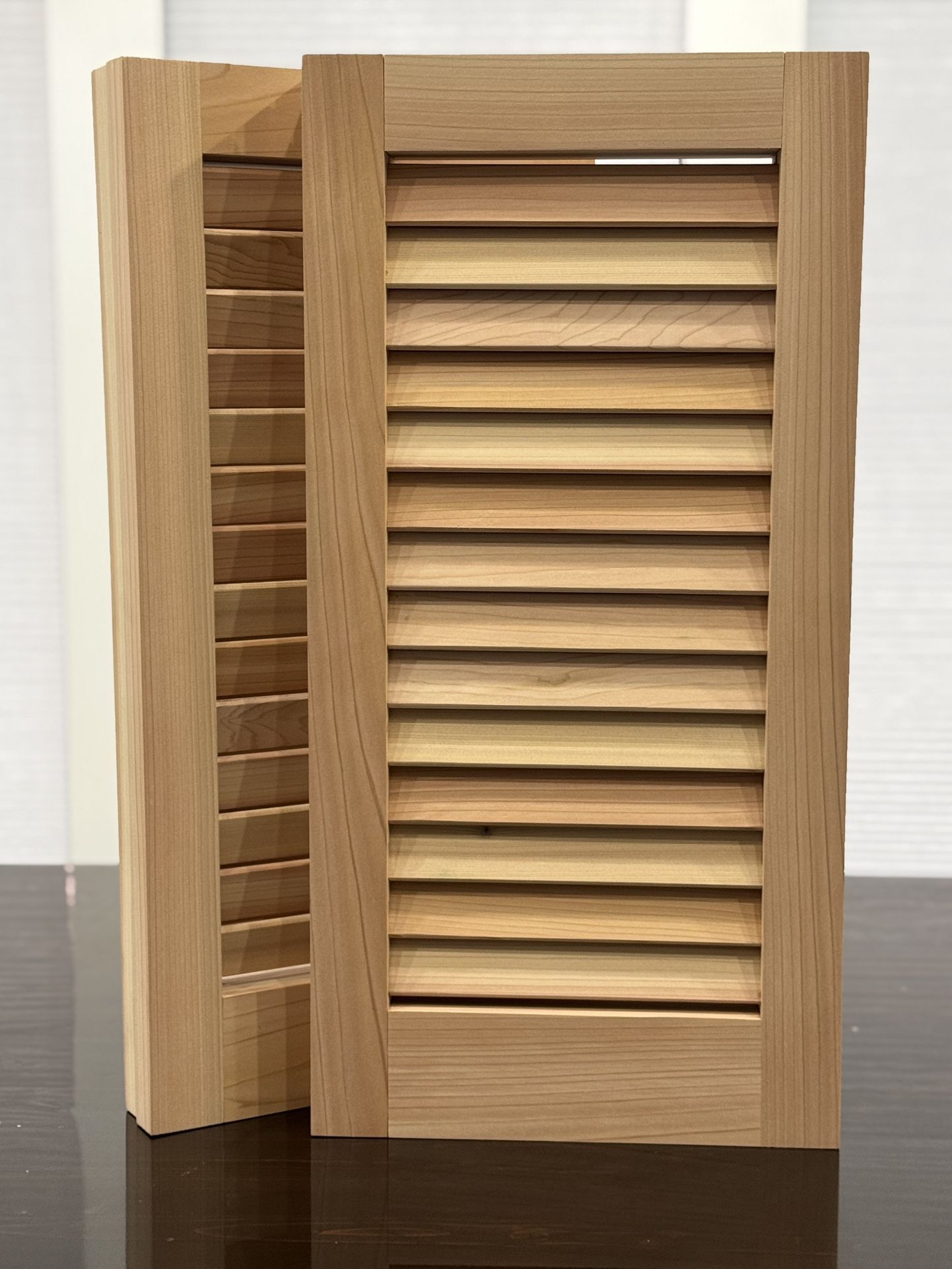 Cedar Shutters Door