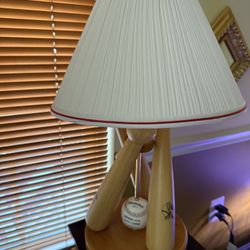 Baseball Themed Lamp - Kids Bedroom