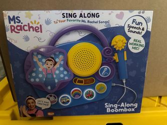 Ms Rachel sing-along boombox