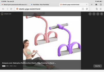 Elastic Yoga Resistant Band