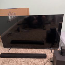 58 Inch Vizio Smart Tv And Sound System 