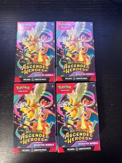 Pokemon Ascended Heroes Booster Bundles (4x)