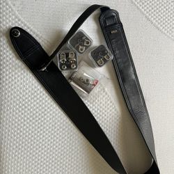 Keith Urban Etc!! Handmade Guitar Strap!! Action custom shop Leather!! Very cool