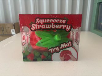Squeezy Strawberry Squishy