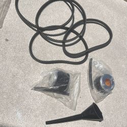 New Belts and Filters