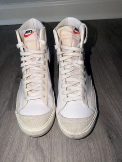 Nike Blazer Mid White High-Top Sneakers