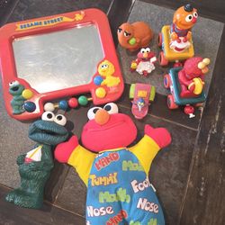 Vintage Sesame Street bundle 
All for $25