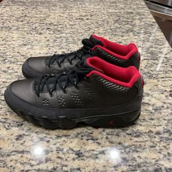 Nike Air Jordan 9 Golf Shoes Black Charcoal Size 13 Men’s